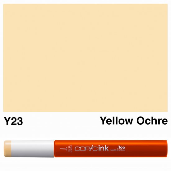 Copic Ink Y23-Yellow Ochre - Click Image to Close