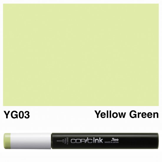 Copic Ink YG03-Yellow Green - Click Image to Close