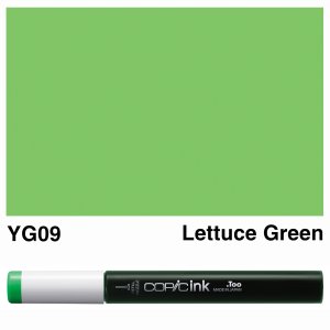 Copic Ink YG09-Lettuce Green  Copic Ink YG09-Lettuce Green