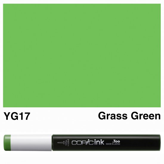 Copic Ink YG17-Grass Green - Click Image to Close