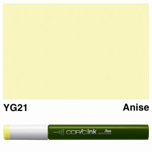 Copic Ink YG21-Anise  Copic Ink YG21-Anise