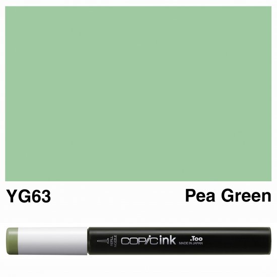Copic Ink YG63-Pea Green - Click Image to Close