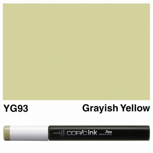 Copic Ink YG93-Grayish Yellow  Copic Ink YG93-Grayish Yellow