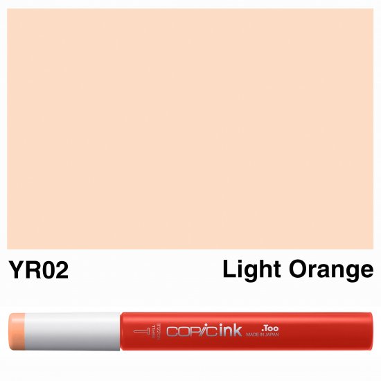Copic Ink YR02-Light Orange - Click Image to Close