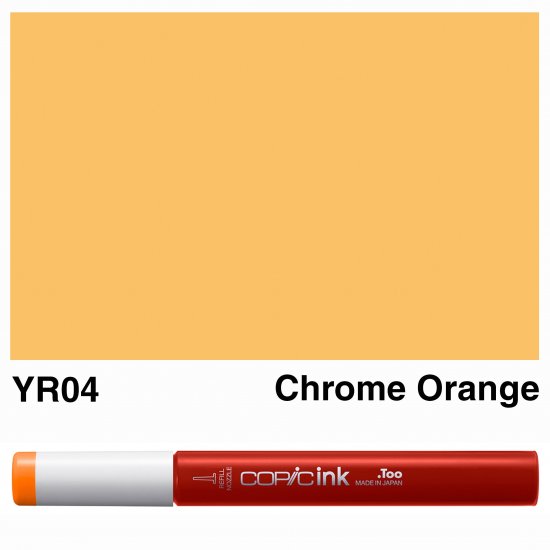 Copic Ink YR04-Chrome Orange - Click Image to Close