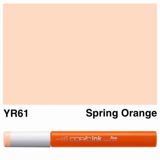 Copic Ink YR61- Spring Orange - Click Image to Close