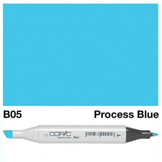 Copic Classic B05 Process Blue - Click Image to Close