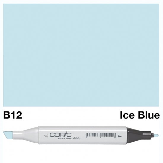 Copic Classic B12 Ice Blue - Click Image to Close