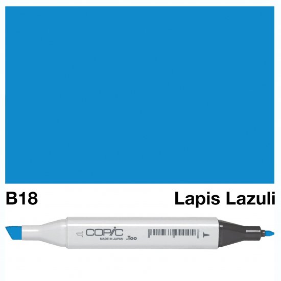 Copic Classic B18 Lapis Lazuli - Click Image to Close