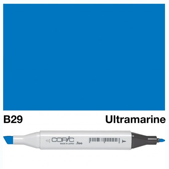 Copic Classic B29 Ultramarine - Click Image to Close