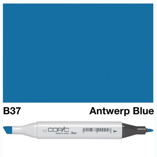 Copic Classic B37 Antwerp Blue - Click Image to Close
