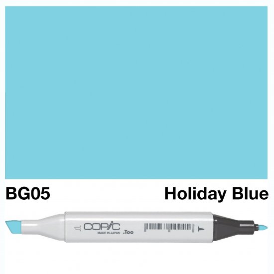 Copic Classic Bg05 Holiday Blue - Click Image to Close