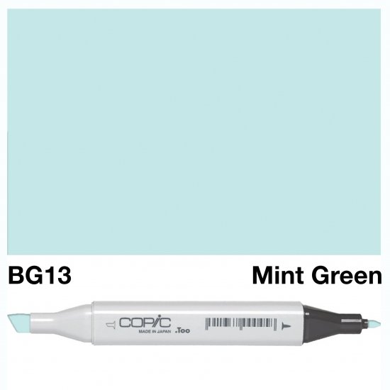 Copic Classic Bg13 Mint Green - Click Image to Close