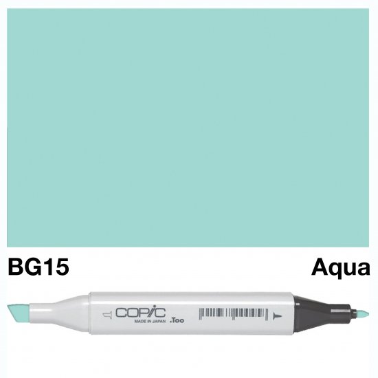 Copic Classic Bg15 Aqua - Click Image to Close