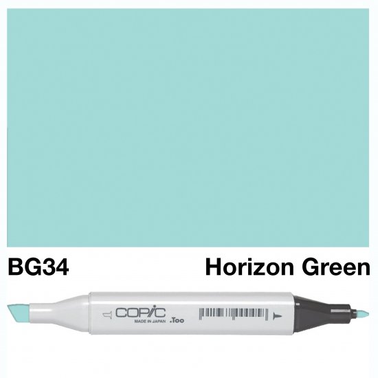 Copic Classic Bg34 Horizon Green - Click Image to Close