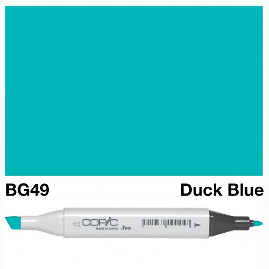 Copic Classic Bg49 Duck Blue - Click Image to Close