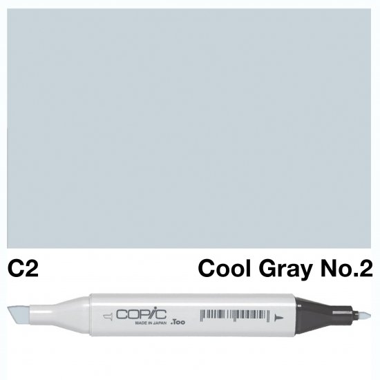 Copic Classic C02 Cool Gray 2 - Click Image to Close