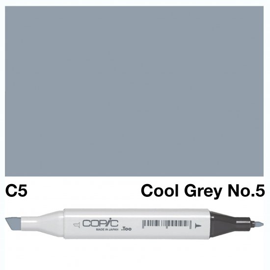 Copic Classic C05 Cool Gray 5 - Click Image to Close