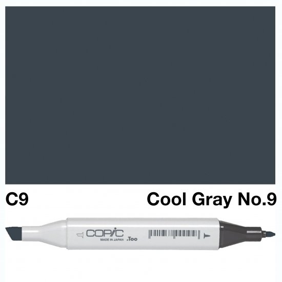 Copic Classic C09 Cool Gray 9 - Click Image to Close