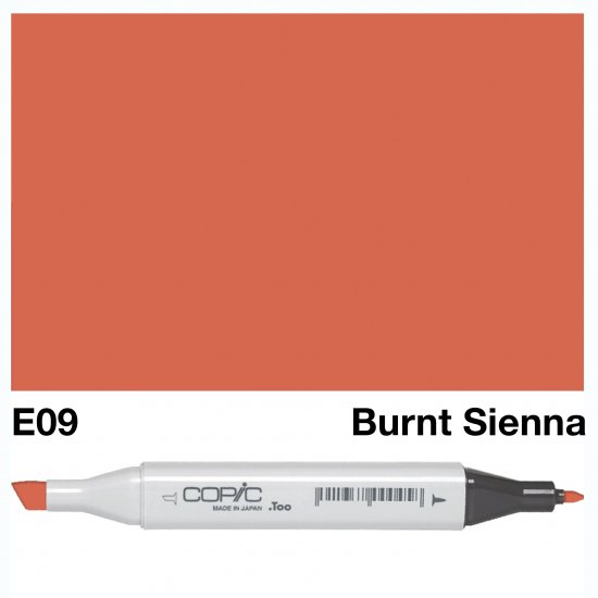 Copic Classic E09 Burnt Sienna - Click Image to Close