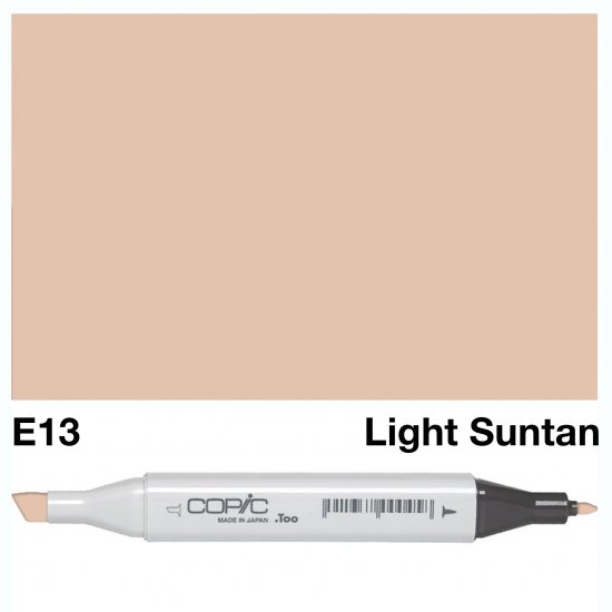 Copic Classic E13 Light Suntan - Click Image to Close