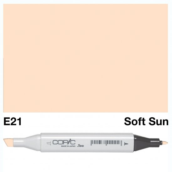 Copic Classic E21 - Soft Sun - Click Image to Close