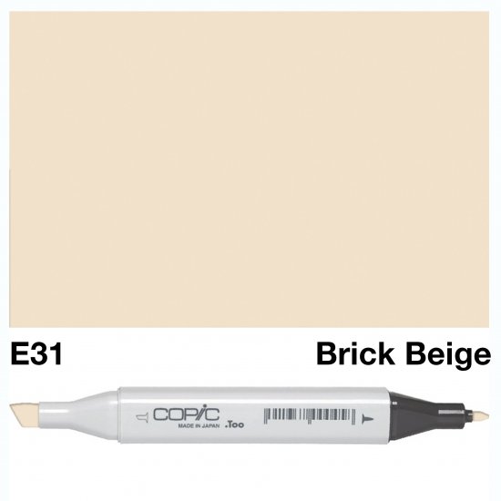 Copic Classic E31 Brick Beige - Click Image to Close