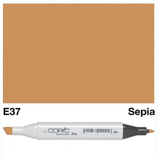 Copic Classic E37 Sepia - Click Image to Close