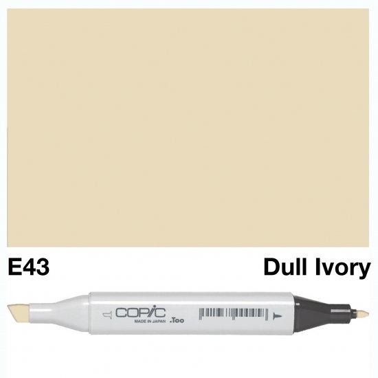 Copic Classic E43 Dull Ivory - Click Image to Close