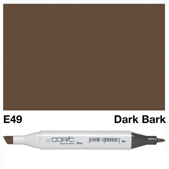 Copic Classic E49 Dark Bark - Click Image to Close