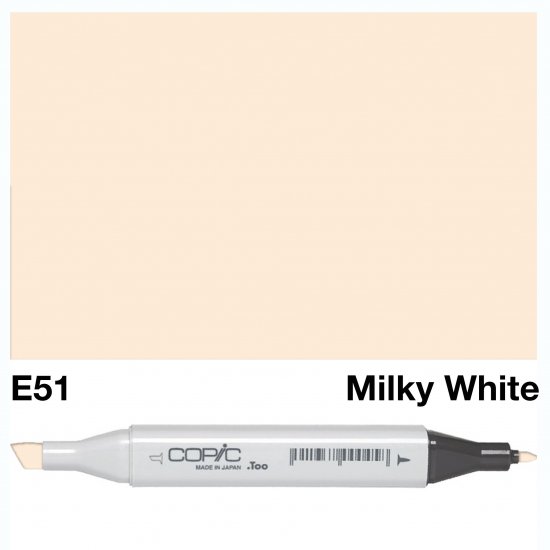 Copic Classic E51 Milky White - Click Image to Close