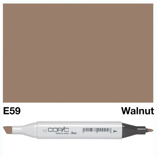 Copic Classic E59 Walnut - Click Image to Close