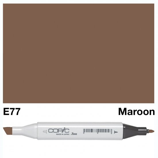 Copic Classic E77 Maroon - Click Image to Close