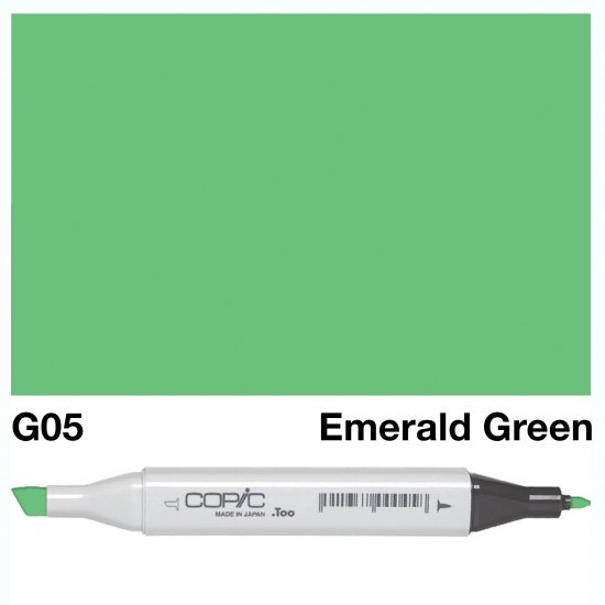 Copic Classic G05 Emerald Green - Click Image to Close