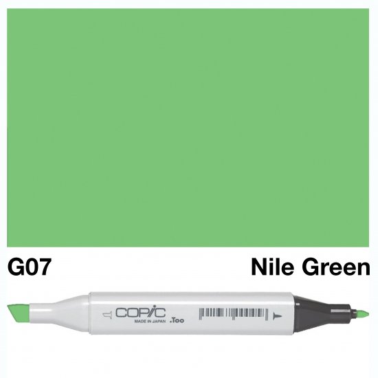 Copic Classic G07 Nile Green - Click Image to Close