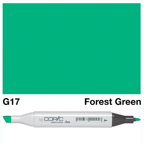 Copic Classic G17 Forest Green - Click Image to Close