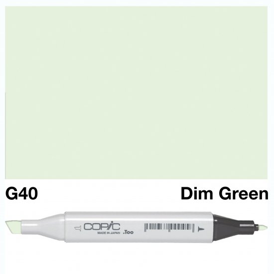 Copic Classic G40 Dim Green - Click Image to Close