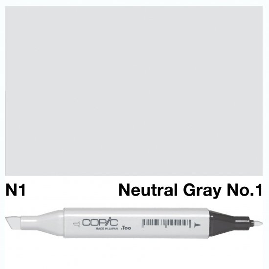 Copic Classic N01 Neutral Gray No1 - Click Image to Close