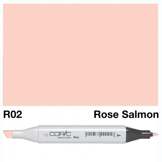 Copic Classic R02 - Rose Salmon - Click Image to Close