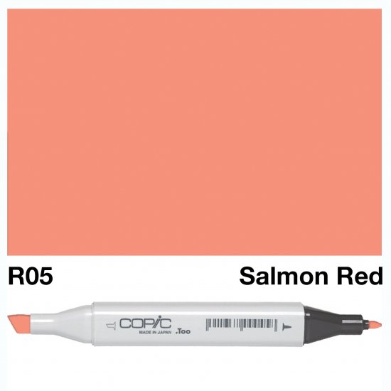 Copic Classic R05 Salmon Red - Click Image to Close