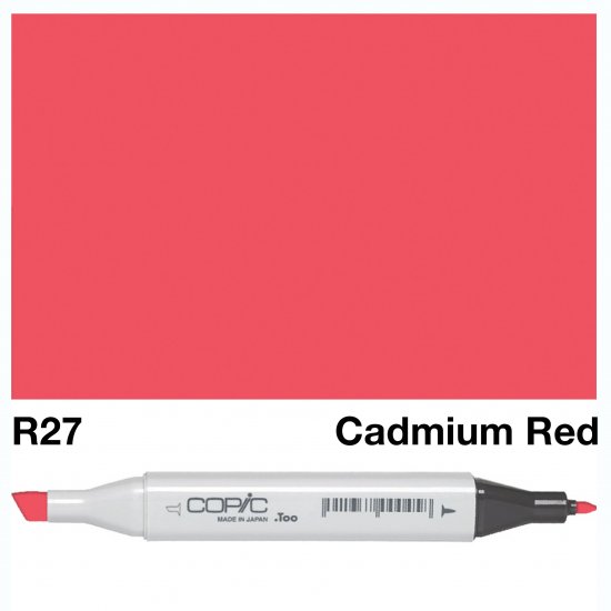 Copic Classic R27 Cad Red - Click Image to Close