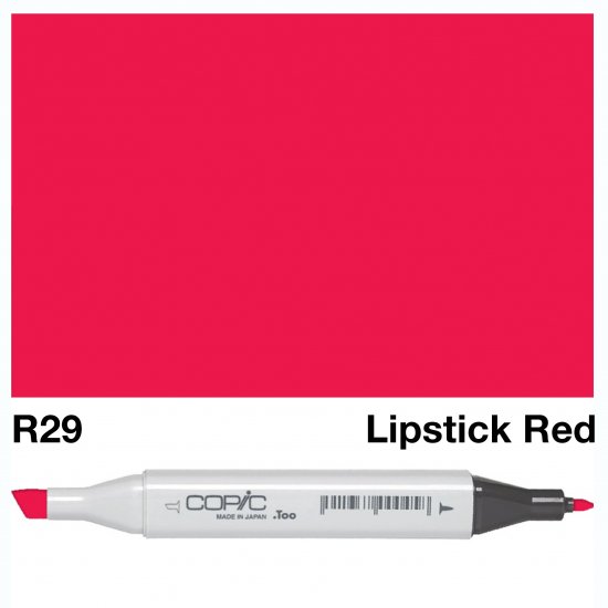Copic Classic R29 Lipstick Red - Click Image to Close