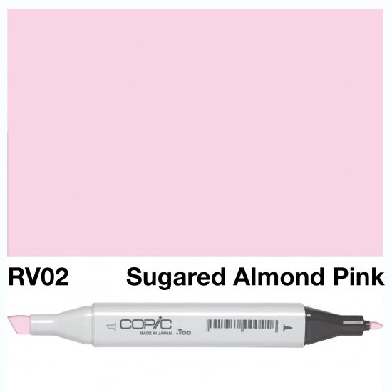 Copic Classic Rv02 Sugared Almond Pink - Click Image to Close