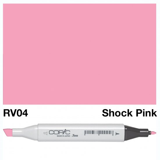 Copic Classic Rv04 Shock Pink - Click Image to Close