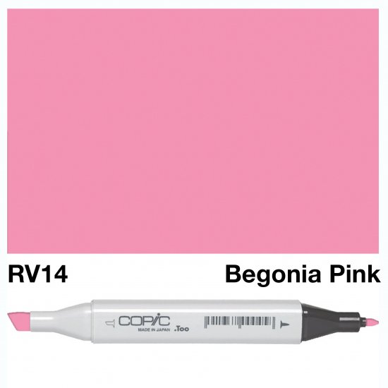 Copic Classic Rv14 Begonia Pink - Click Image to Close