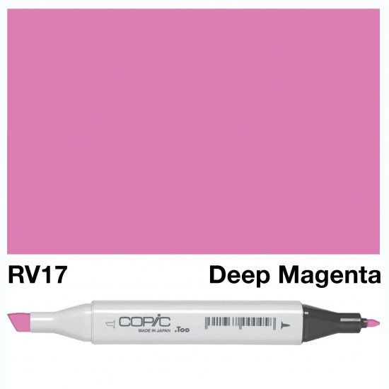 Copic Classic Rv17 Deep Magenta - Click Image to Close