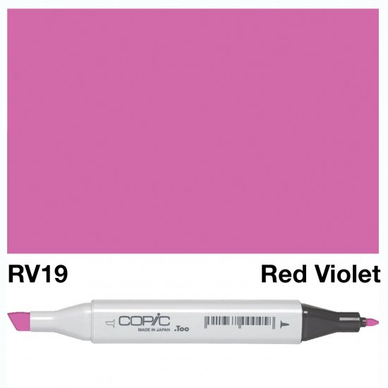 Copic Classic Rv19 Red Voilet - Click Image to Close