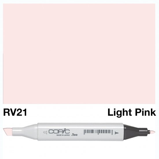 Copic Classic Rv21 Light Pink - Click Image to Close