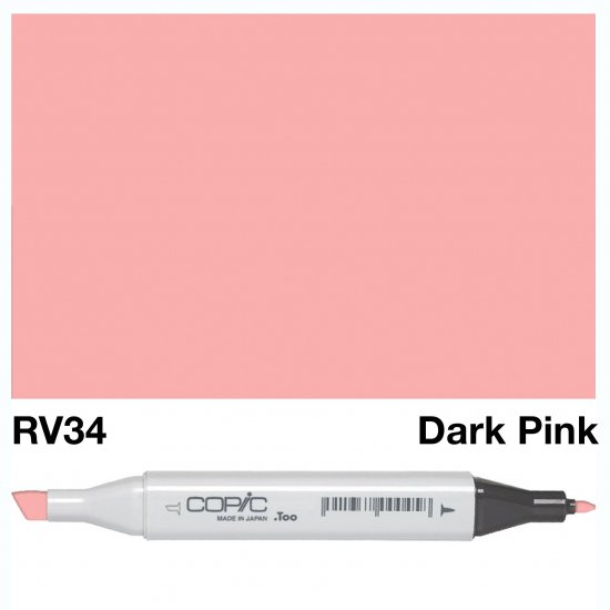 Copic Classic Rv34 Dark Pink - Click Image to Close