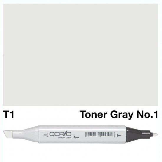 Copic Classic T1 Toner Gray 1 - Click Image to Close